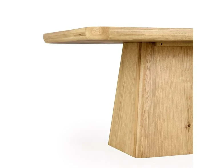 Hughson Oak Dining Table – Available in 71" or 95"