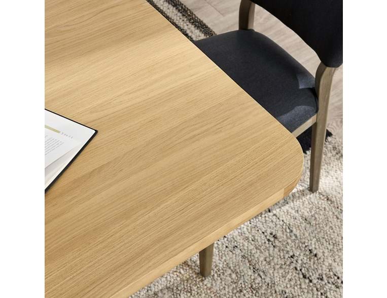 Hughson Oak Dining Table – Available in 71" or 95"