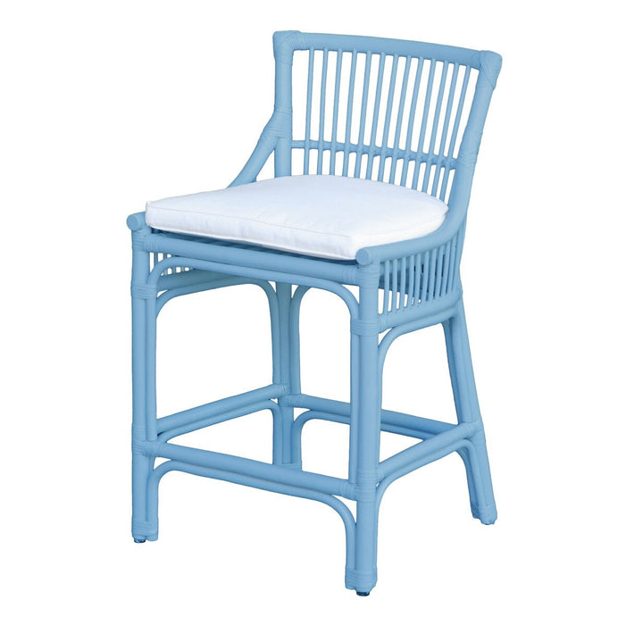 Wylie Light Blue Stool