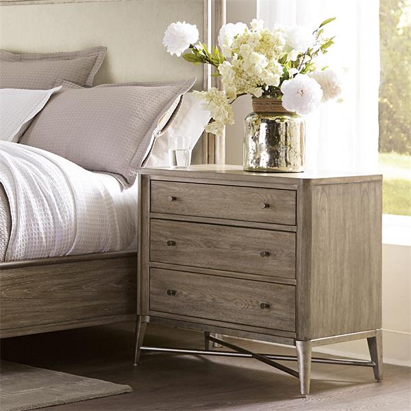 Sanders Three Drawer Nightstand
