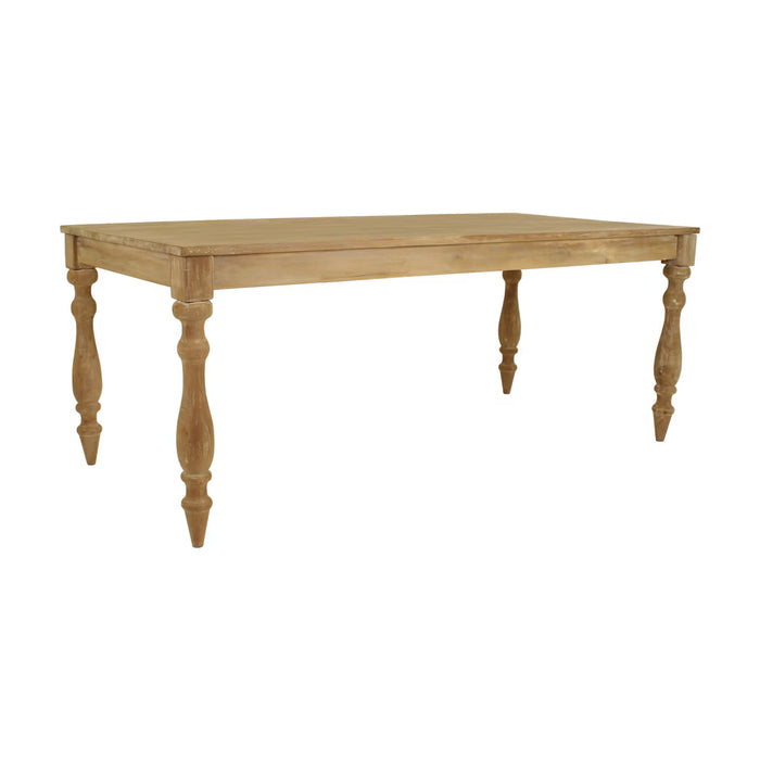 Laguna Beach Natural 77" Dining Table