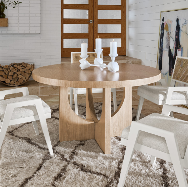 Neal Round Dining Table – 54"