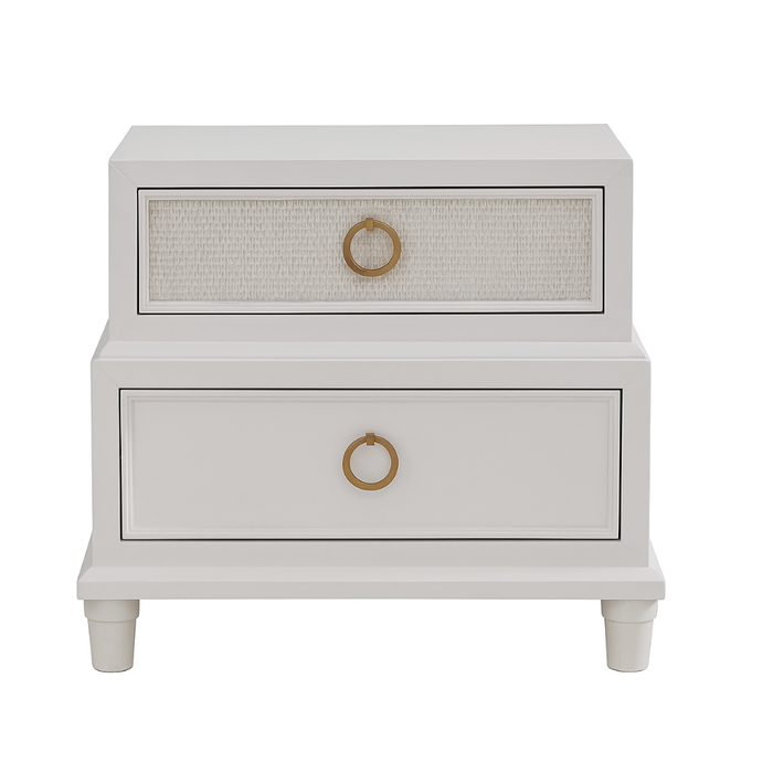Callie Two-Drawer Nightstand