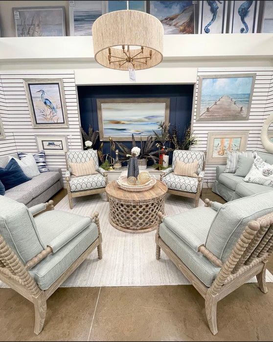 Savannah Spindle Accent Chair