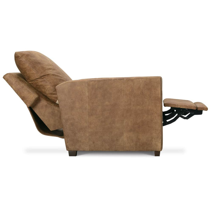Leslie Leather Swivel Recliner
