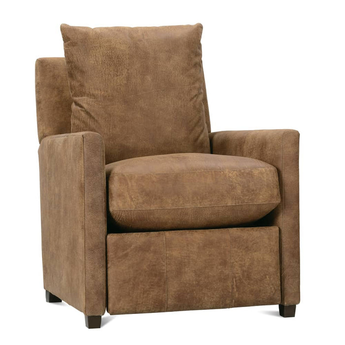 Leslie Leather Swivel Recliner