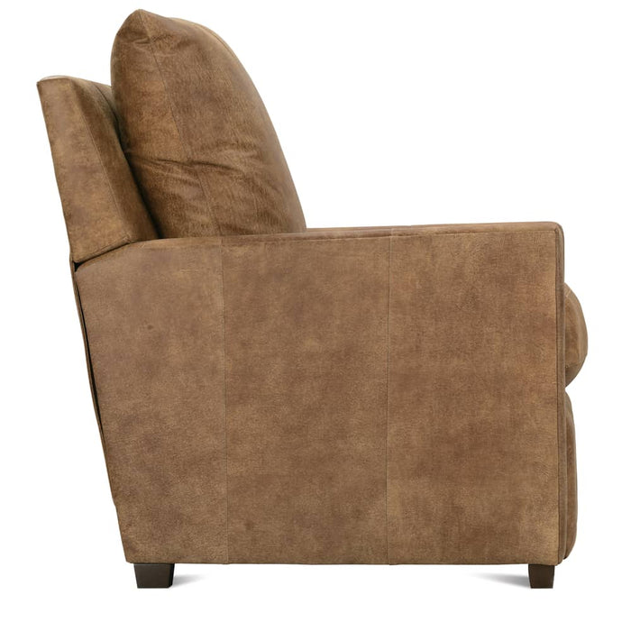 Leslie Leather Swivel Recliner