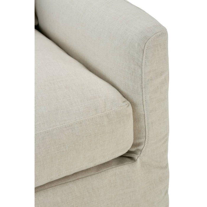 Leslie Slipcover Swivel Glider