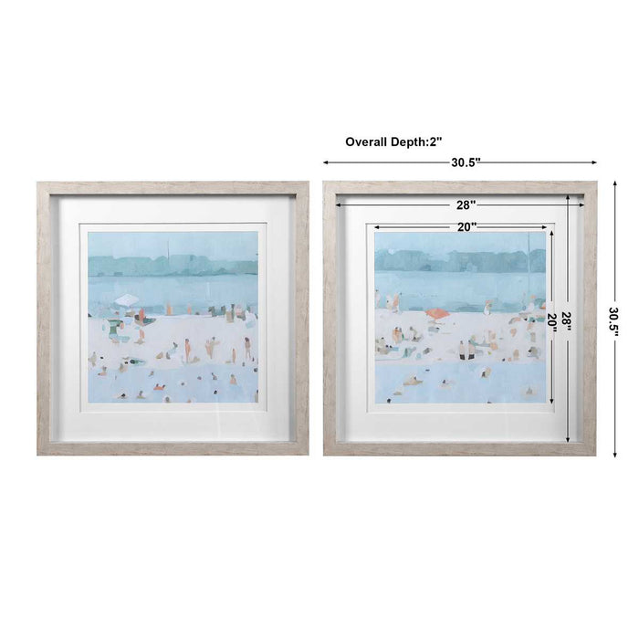 Coastal Tide Framed Prints