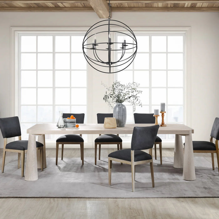 Santa Monica 102" Dining Table – Milk White