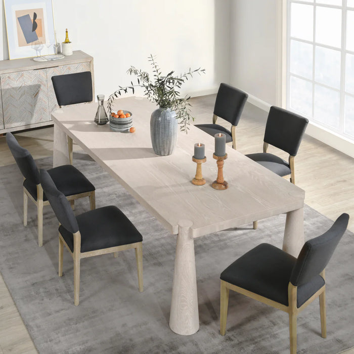 Santa Monica 102" Dining Table – Milk White