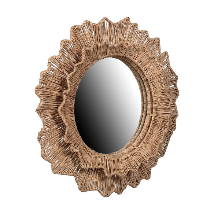 Seabright Wave Natural Frame Mirror