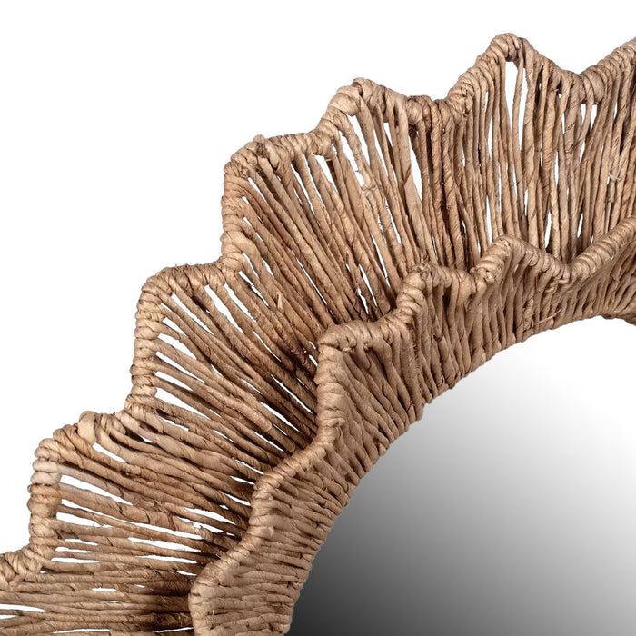 Seabright Wave Natural Frame Mirror