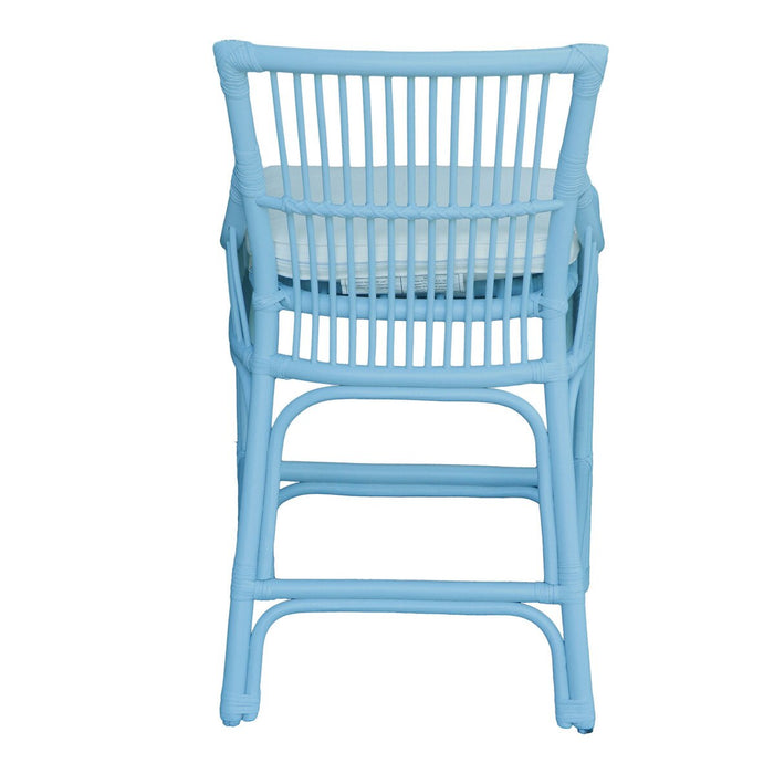 Wylie Light Blue Stool