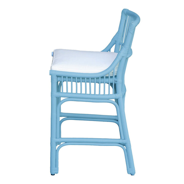 Wylie Light Blue Stool