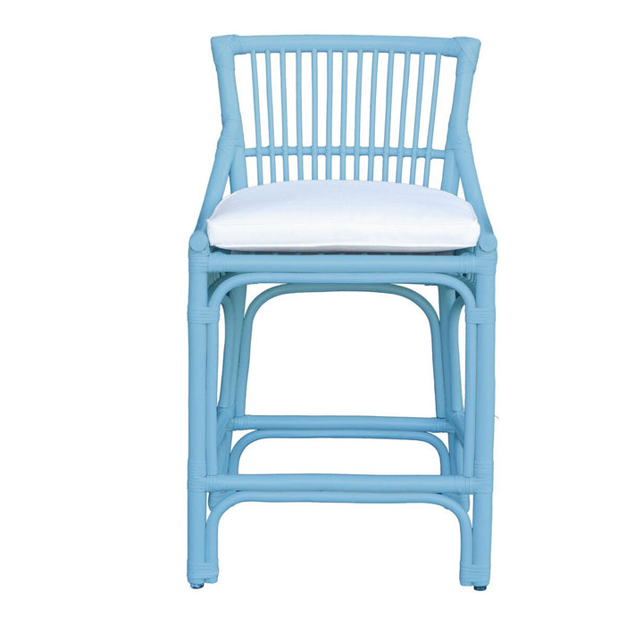 Wylie Light Blue Stool