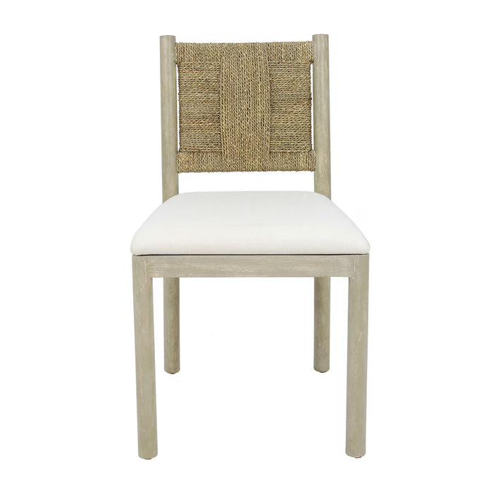 Bayview Woven Seagrass Dining Chair- Beige