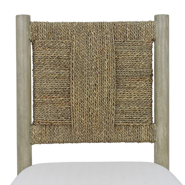 Bayview Woven Seagrass Dining Chair- Beige