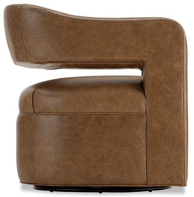 Ashton Leather Swivel Chair