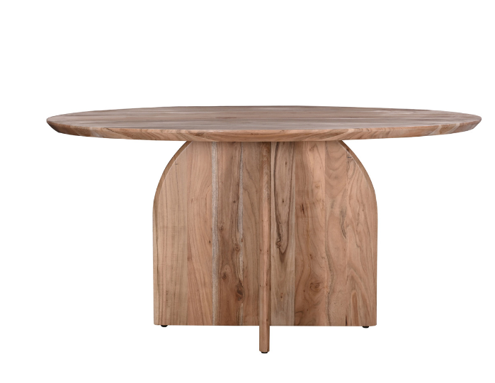 Carly 60" Cross Base Dining Table