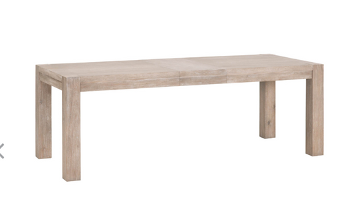 Angled view of light natural brown coffee table.