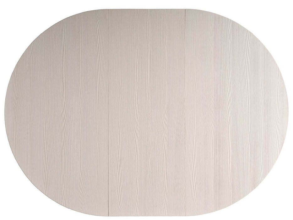 Madison Round Dining Table – Extendable to 74" | White Finish
