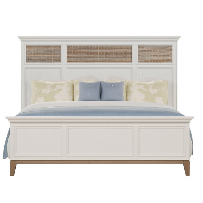 Kure White Bed