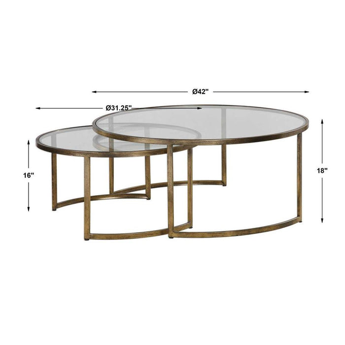 Fairhaven cocktail table- Set of 2