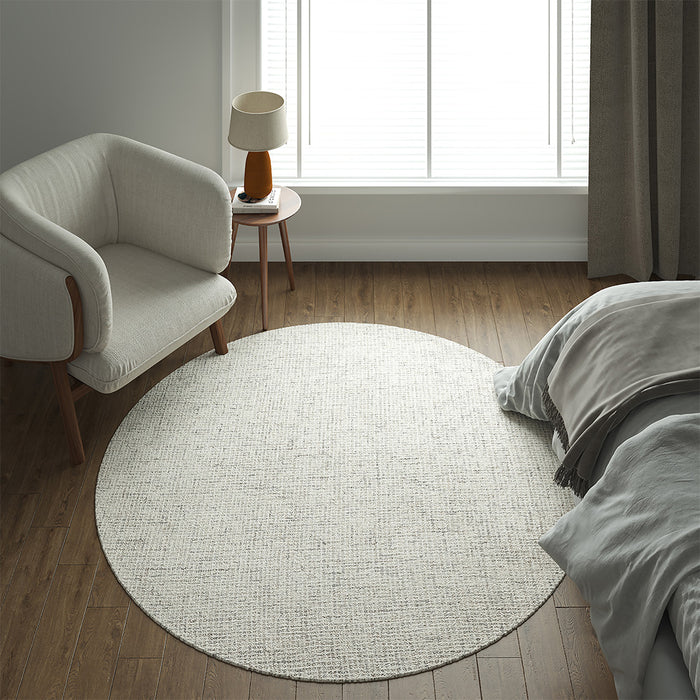 Cameron Wool Rug- Ivory/Greige