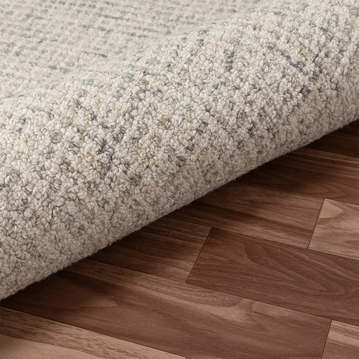 Cameron Wool Rug- Ivory/Greige