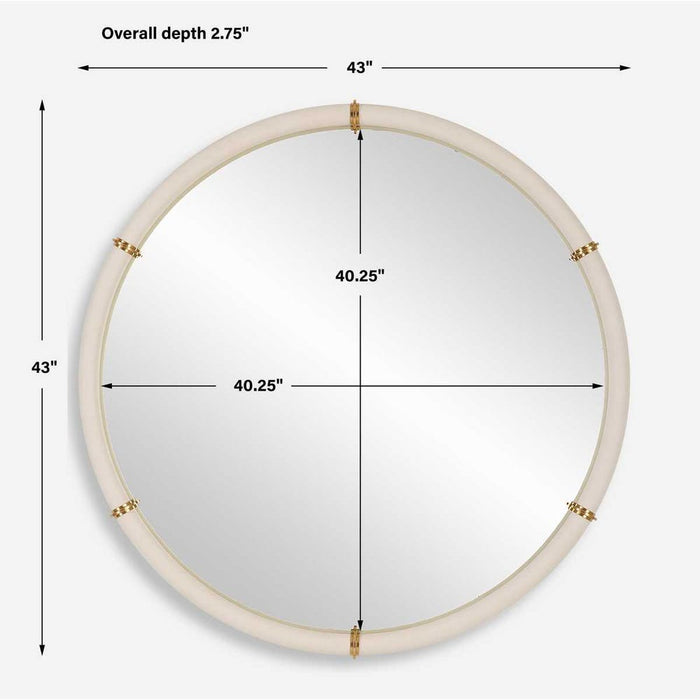 Corrin Round Mirror