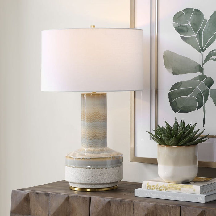 Mosaic Tide Ceramic Table Lamp