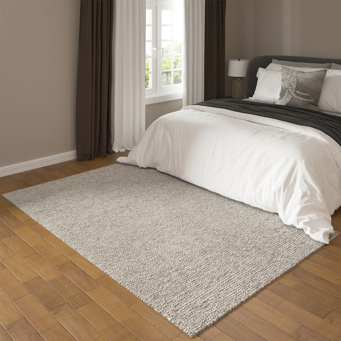 Merritt Wool Rug- Silver