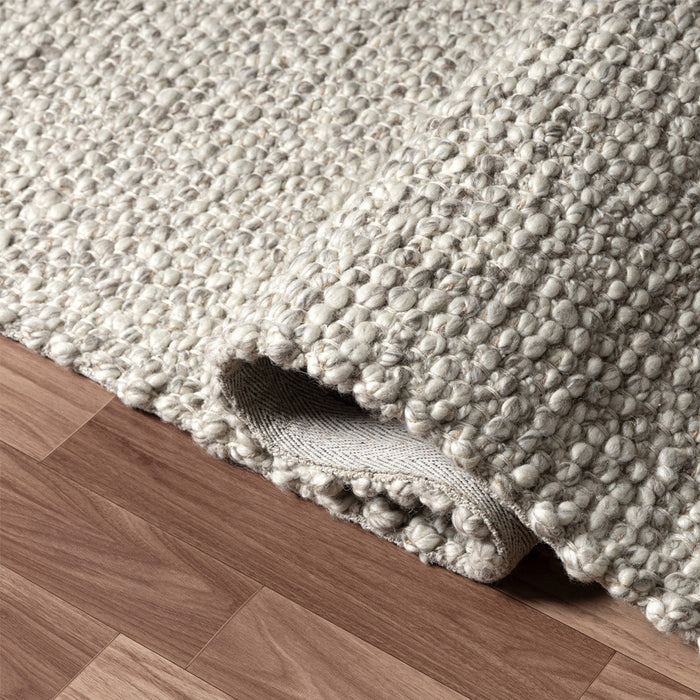 Merritt Wool Rug- Silver