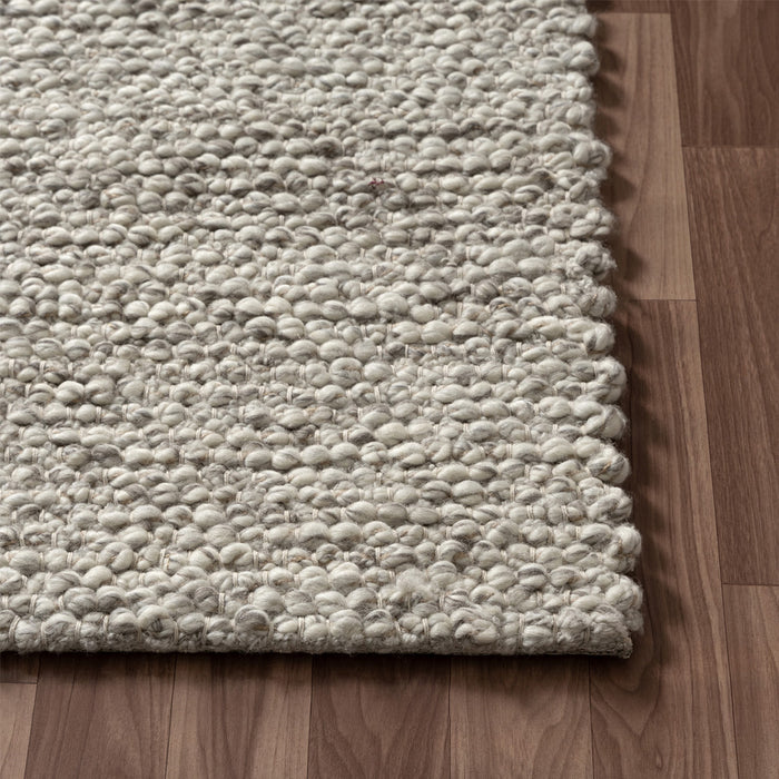 Merritt Wool Rug- Silver