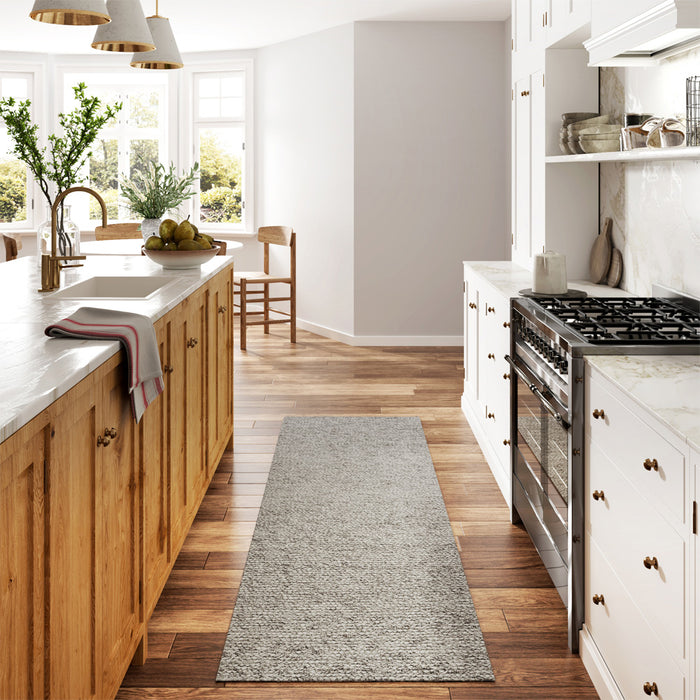 Merritt Wool Rug- Silver
