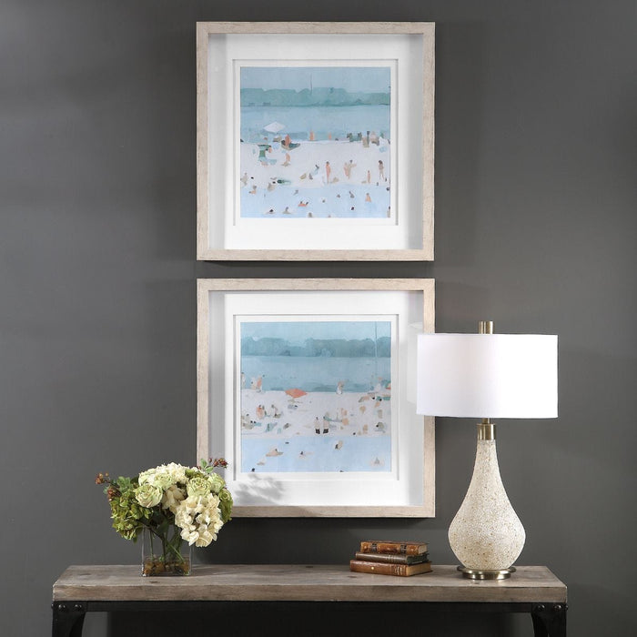 Coastal Tide Framed Prints