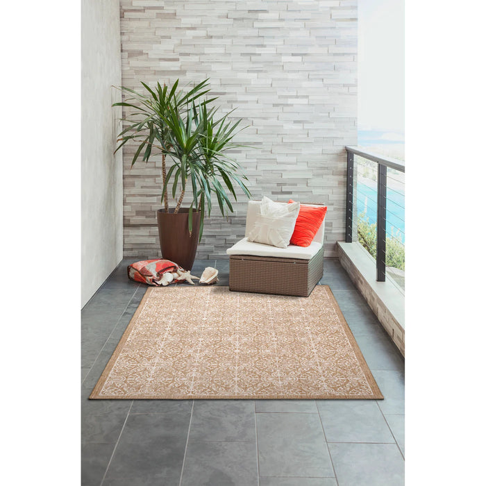Indoor/Outdoor Sand Tile Rug