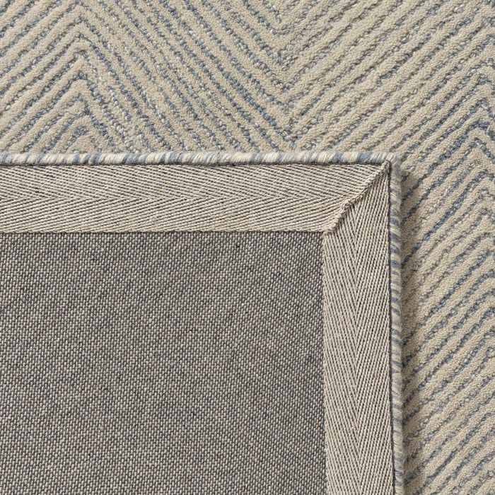 Sutton Blue Chevron Rug