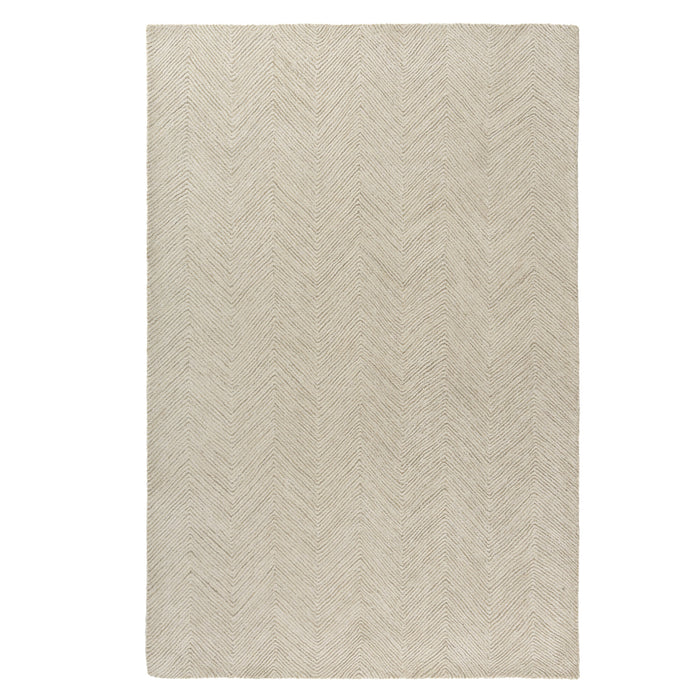 Sutton Beige Chevron Rug