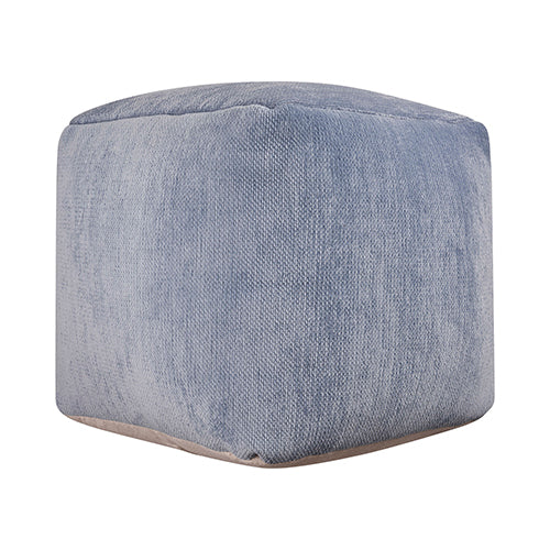 Sea Glass Pouf