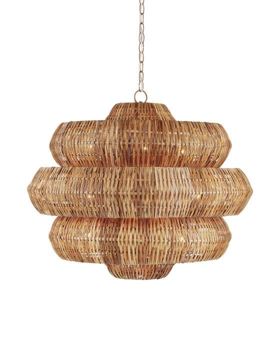 Antibes Medium Natural Chandelier