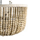 Small image of side of beaded hanging pendant light.