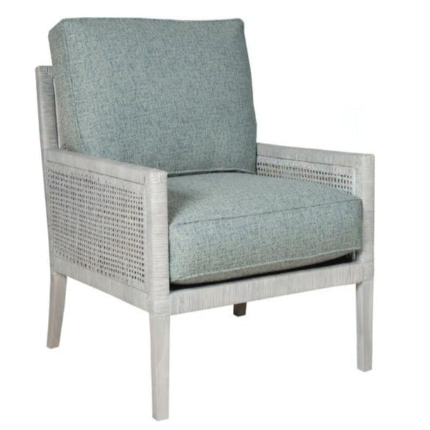 Light green Jeckyll accent chair.