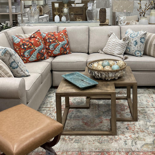 Small accent or dining room table for coastal-style homes.