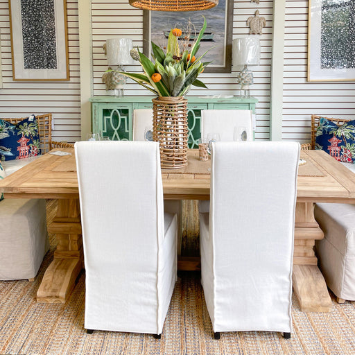 Sleek dining furniture for homes in South Carolina.
